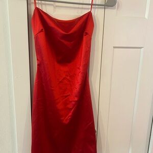 Windsor Silk Red Dress